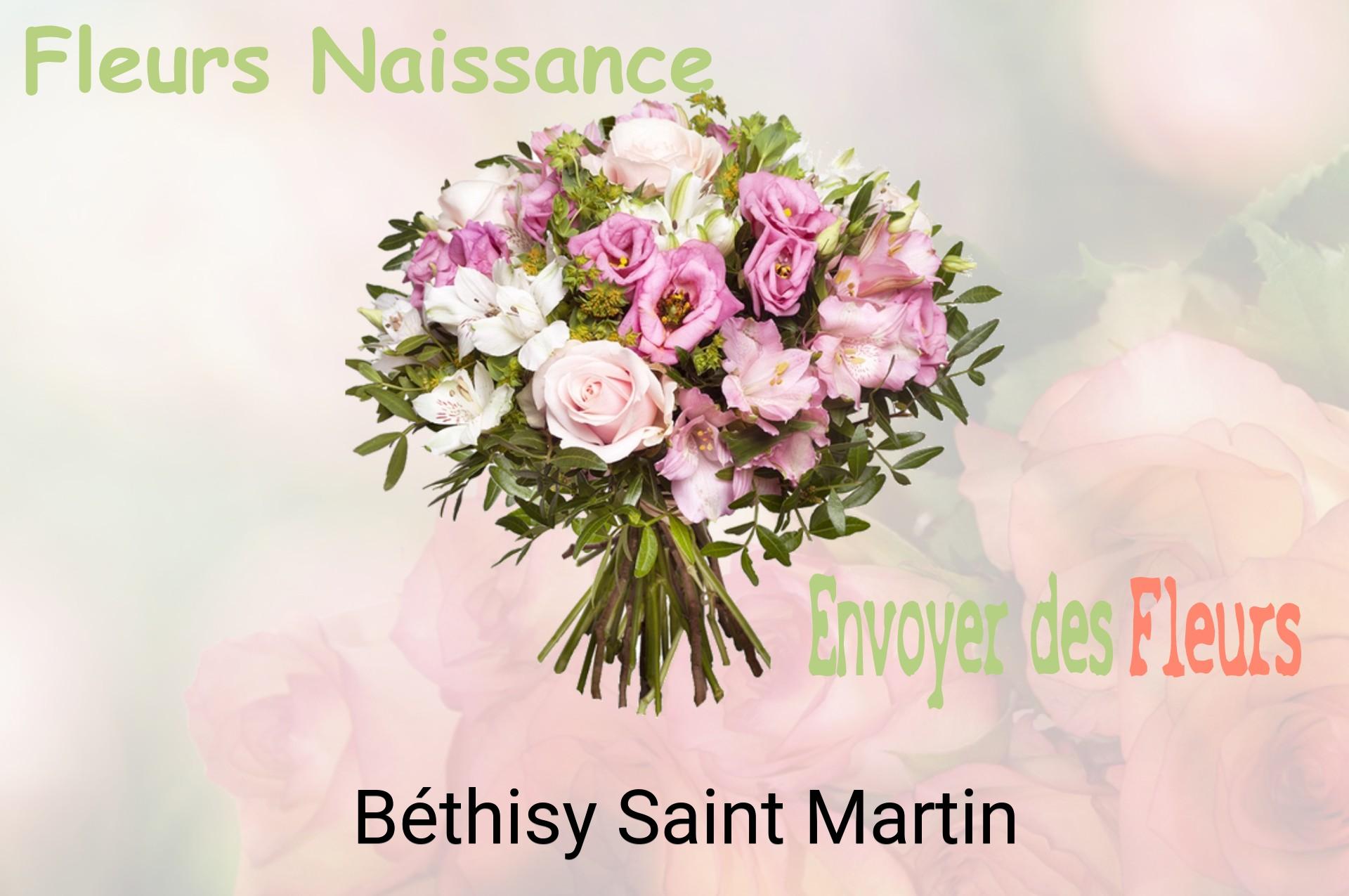 Bouquet de fleurs de naissance livré à Béthisy-Saint-Martin